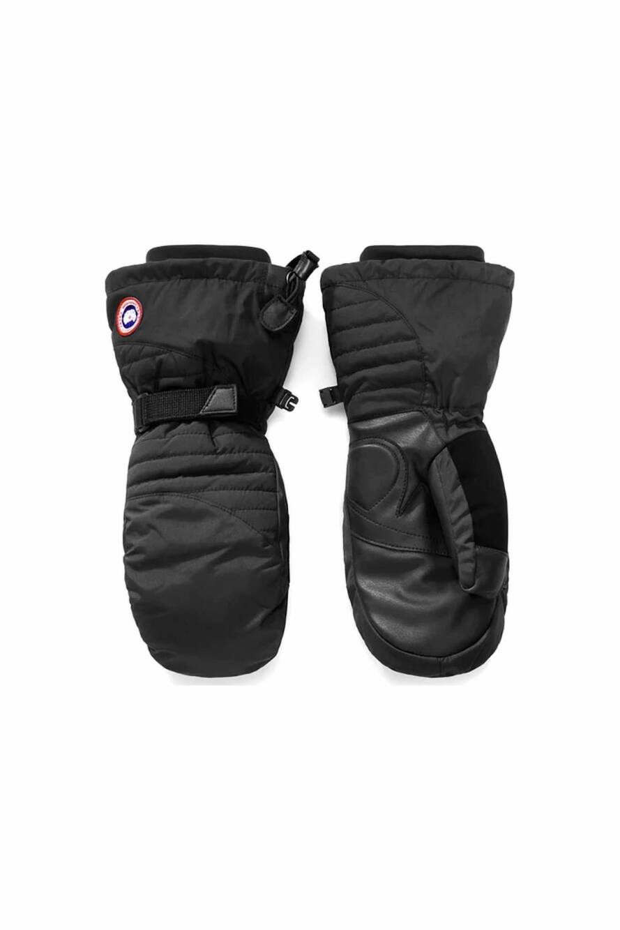 NEW CANADA GOOSE women's arctic down mitts in black